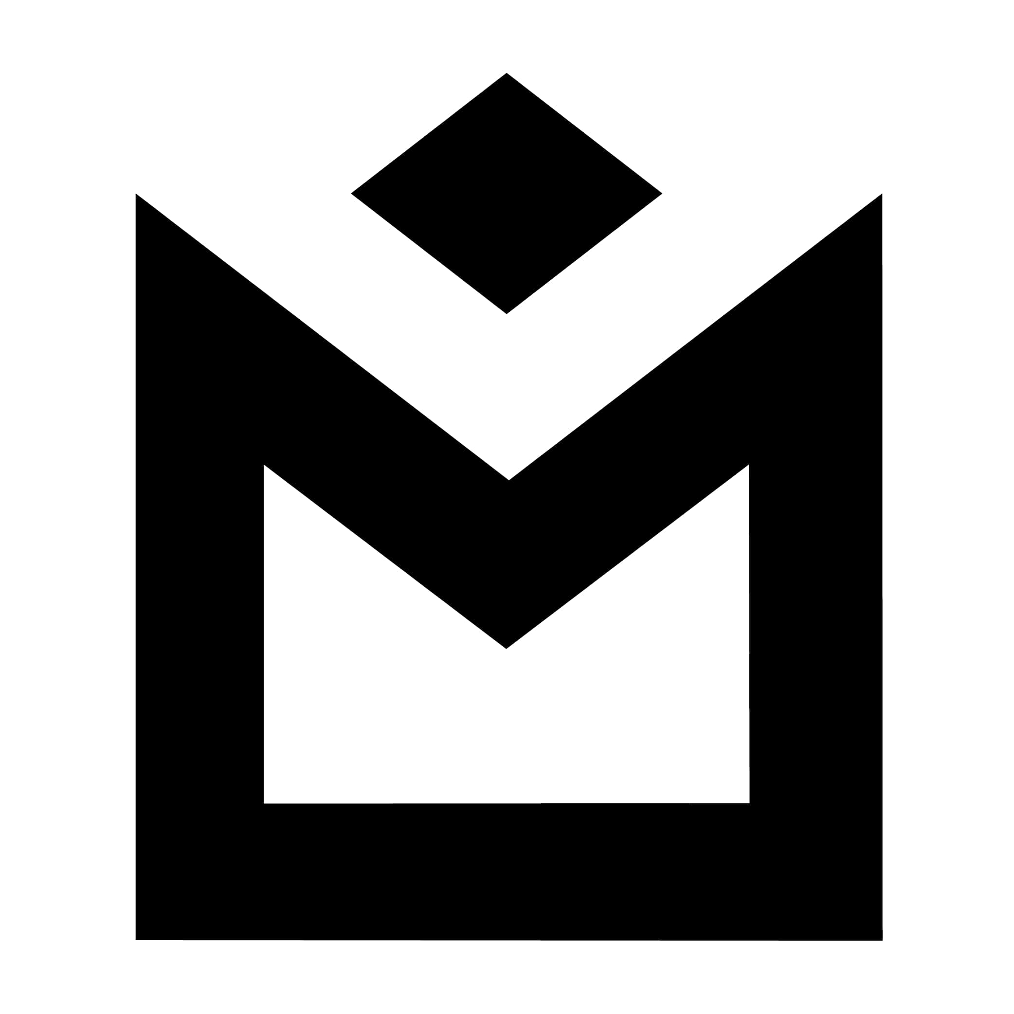 Logo Whim nero su sfondo bianco